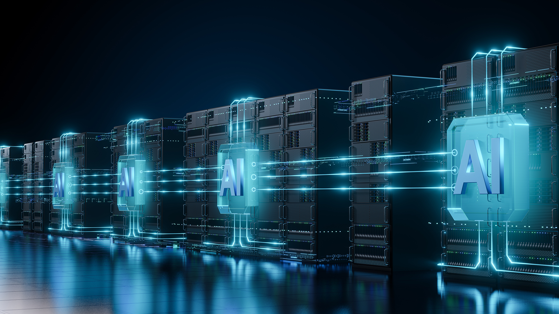 BDx AI-ready data center with liquid cooling